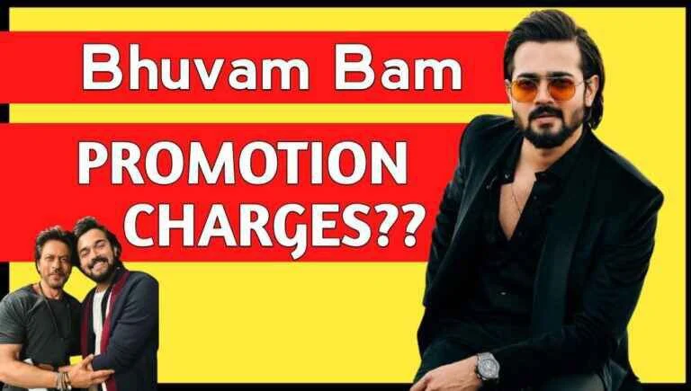 Bhuvan Bam promotion charges