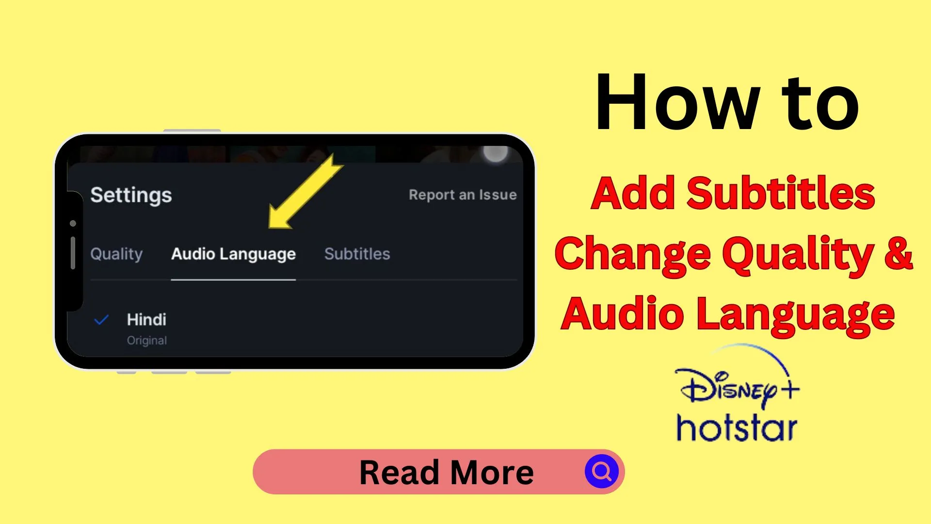 Subtitles in Disney Hotstar