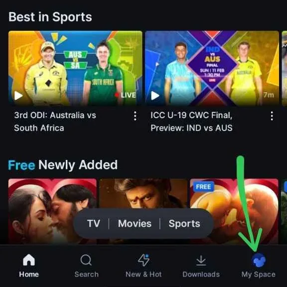 Hotstar app