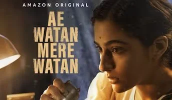 Sara Ali Khan in Ae Watan Mere Watan first look