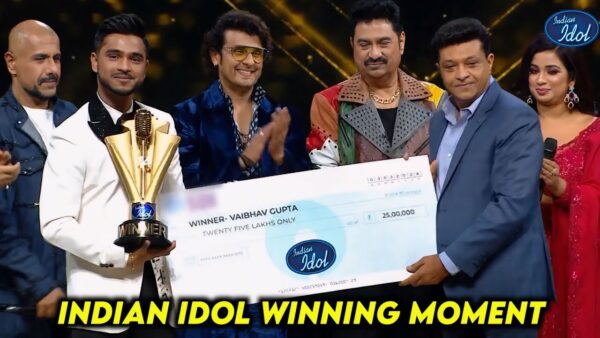 Indian Idol season 14 winner Vaibhav Gupta 